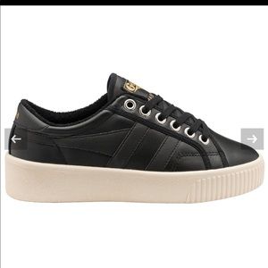 GOLA baseline mark cox leather black sneaker BNWT